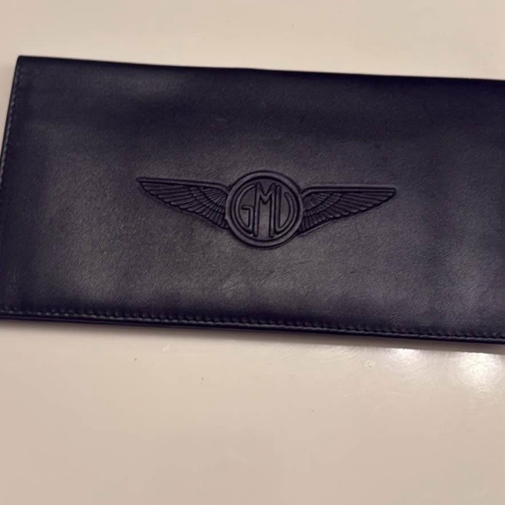 GMV Black Leather Wallet